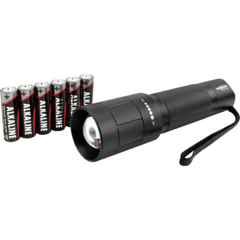 ANSMANN Lampe de poche M1500F, 6 piles LR6 incl. (1 pce)