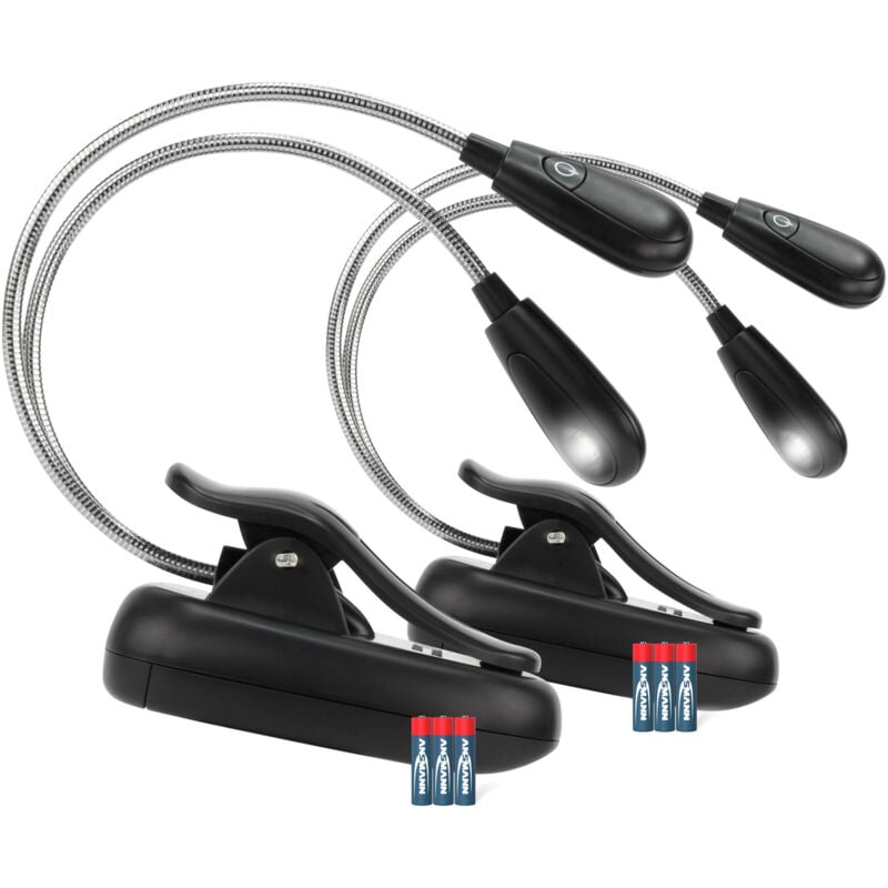 Ansmann - Lampe led sans fil Twinflex (2 pces)