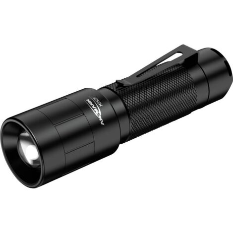 Ansmann LED, alluminio, nero, 12,3 x 3,4 x 3,4 cm