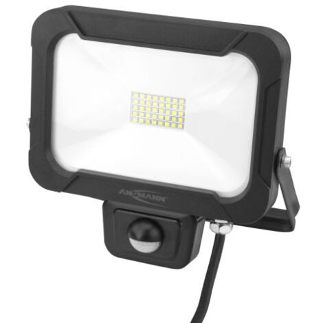 Ansmann LED Strahler / Flutlicht WFL1600S kabelgebunden 20 W mit Bewegungsmelder