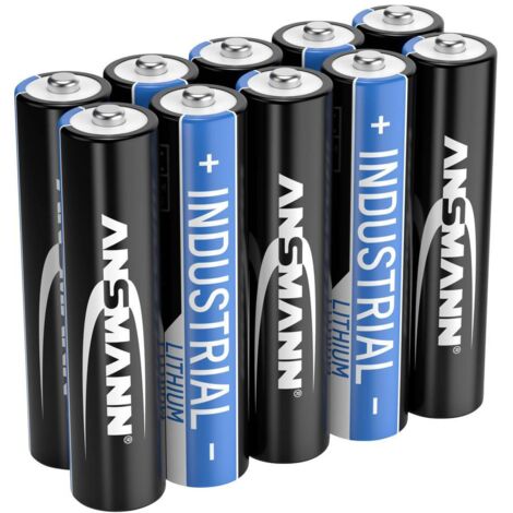 Ansmann Lithium Industrial LR03 Batteria Ministilo (AAA) Litio 1150 mAh 1.5 V 10 pz.