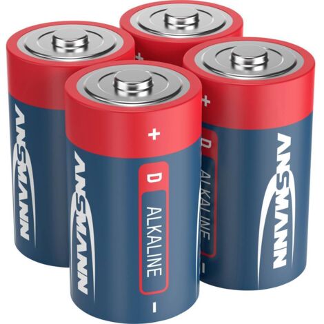 Ansmann LR20 Red-Line Batteria Torcia (D) Alcalina/manganese 1.5 V 4 pz.
