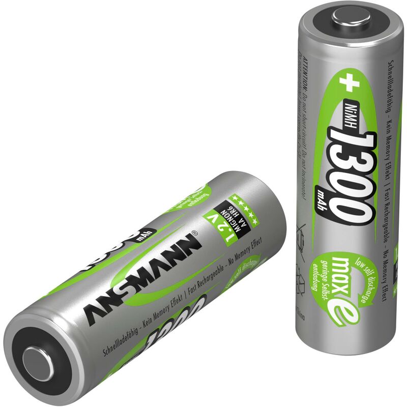 MaxE HR06 Pile rechargeable LR6 (aa) NiMH 1300 mAh 1.2 v 1 pc(s) R186181 - Ansmann