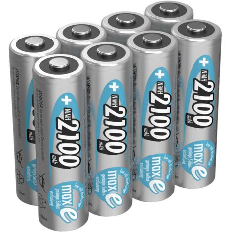 Ansmann maxE HR06 Pile rechargeable LR6 (AA) NiMH 2100 mAh 1.2 V 8 pc(s) A37011