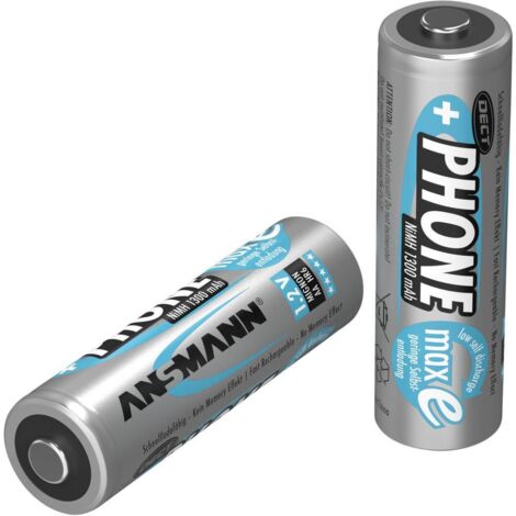 Ansmann maxe Phone nimh aa 1300mah box 2x