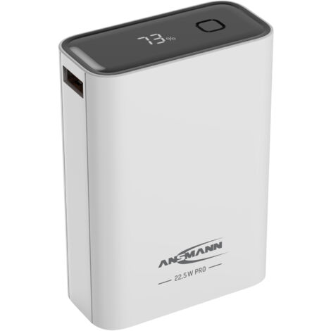 ANSMANN Powerbank 22,5 W PB322PD - Externer Akku mit 20.000 mAh