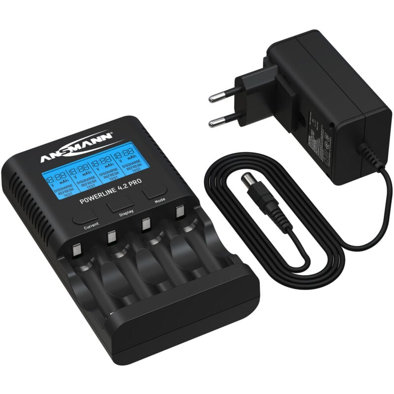 Chargeur de piles NiMH aa & aaa Powerline 4.2 Pro (1 pce) - Ansmann