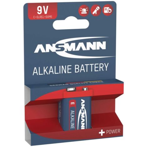 ANSMANN RED LINE - Batterie 9V - Alkalisch