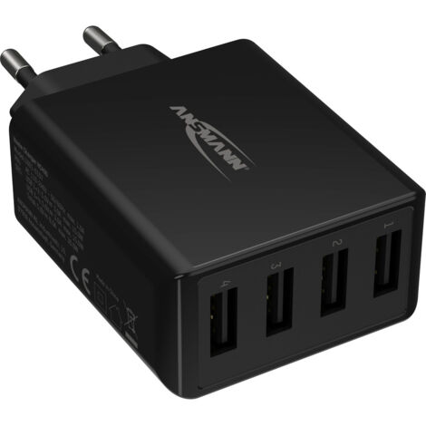 ANSMANN USB Ladegerät 30 W mit USB Schnellladung
