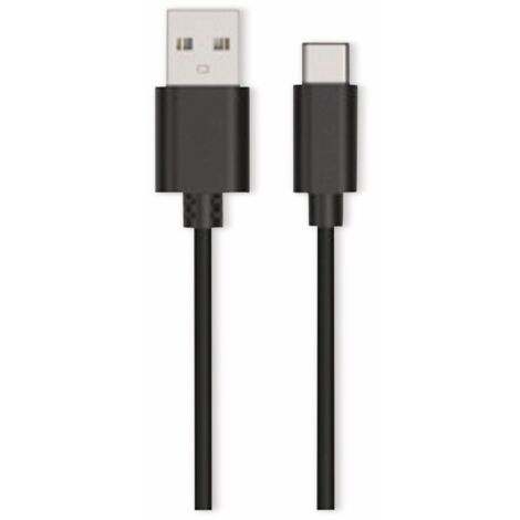 ANSMANN USB-Ladekabel, 1700-0130, USB-A zu USB-C, 1m