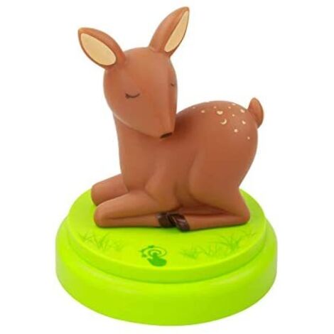 ANSMANN Veilleuse LED "Biche" avec capteur tactile et arrêt automatique