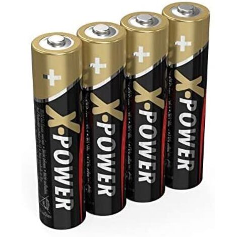 ANSMANN X-POWER Micro AAA - Batterie 4 x AAA-Typ - Alkalisch