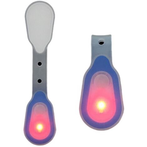Ansteckbare LED-Taschenlampe, Sicherheitsleuchte für Rucksäcke, ideal zum Joggen bei Nacht und für Outdoor-Aktivitäten.
