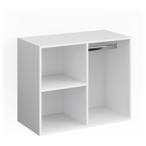 Anstellschrank Isabelle, Weiß, 80.1 x 65 cm, Vicco