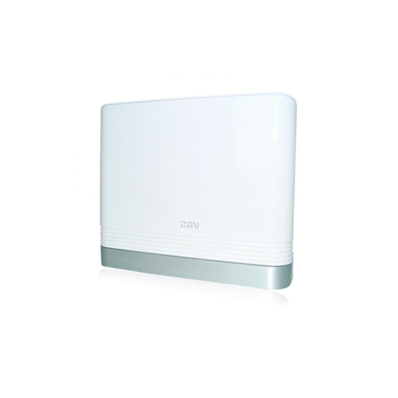 Antenne TV TNT VHF UHF Intérieur numérique AN DELICE CE RED 700 - Filtre LTE 4G, 5V, Amplification réglable, Blanc