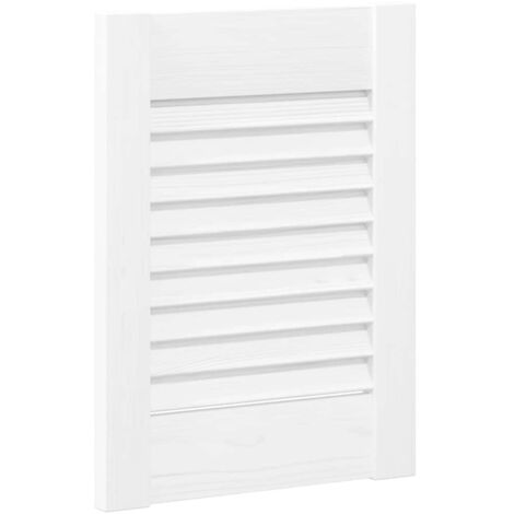 Anta a Lamelle Bianca 39,5x29,5 cm vidaXL
