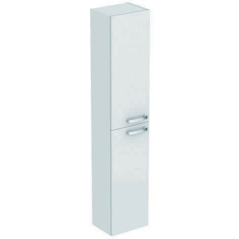 Anta superiore EUROVIT laccato bianco lucido per armadio alto, con cerniera, per E3243 IDEAL STANDARD