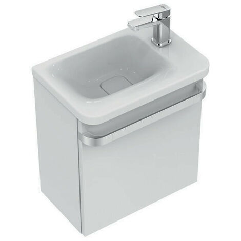 Anta TONIC II 450mm ripiano laccato bianco destro IDEAL STANDARD
