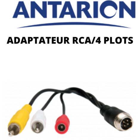 ANTARION - ADAPTATEUR RCA/4 PLOTS