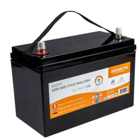 Batterie auto 800A 95Ah BOSCH : la batterie à Prix Carrefour