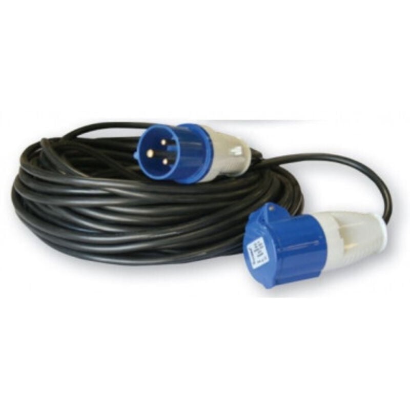 Rallonge Electrique 25m Prise P17 pour raccordement borne Camping Car - Antarion