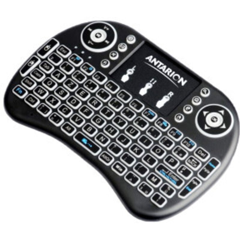 Antarion - smart pad Clavier Ergonomique Pad Tactile pour tv & Box Android