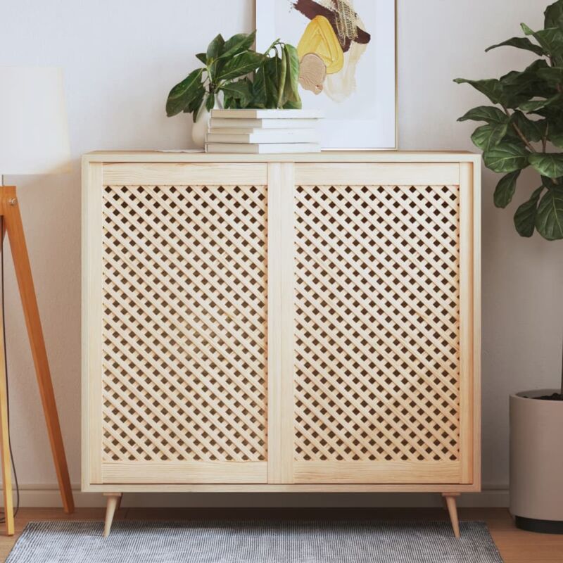 Torana - Ante con Design a Reticolo 2 pz 59,5x99