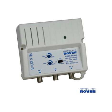 ANTENA AMPLICADOR INTERIOR V/U30 LTE MHZ 470-790 REF 80078