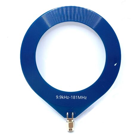 Antena compacta BB con amplio ancho de banda (9,9 kHz - 181 MHz), antena MW SW en forma de anillo, interfaz SMA, antena receptora de bucle direccional para receptor SDR Malachite TEF6686