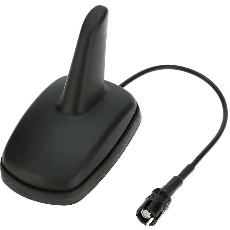 

Asupermall - Antena de radio AM FM para techo de coche con aleta de tiburon, antena de estilo deportivo para VW Audi Seat Skoda