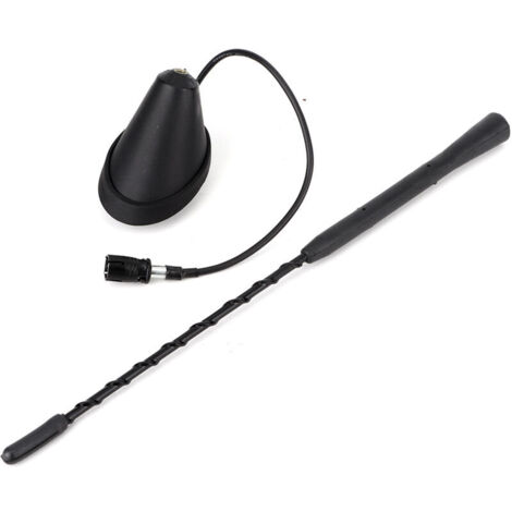 Antena de radio FM/AM universal de 11 pulgadas para techo de coche con base.