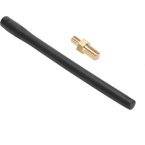 Antena de radio negra de 7,5 pulgadas para Jeep Wrangler 2007-2017, ABS y metal duraderos, mejora de la señal.