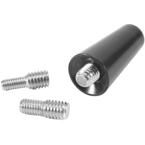 Antena de techo para coche de varilla corta de 3 cm, adaptador de radio corto, base universal