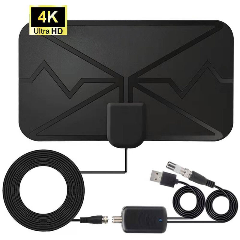 

Antena de TV digital para interiores 4K de 3600 millas, con amplificador de senal