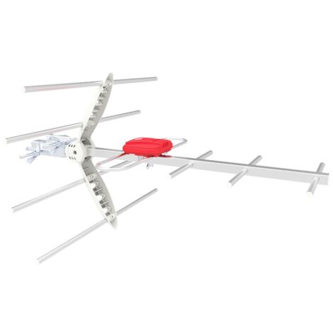 Antena Fte FLYUHF 5 elementos C21-60 4G/LTE 9dB FLYUHF