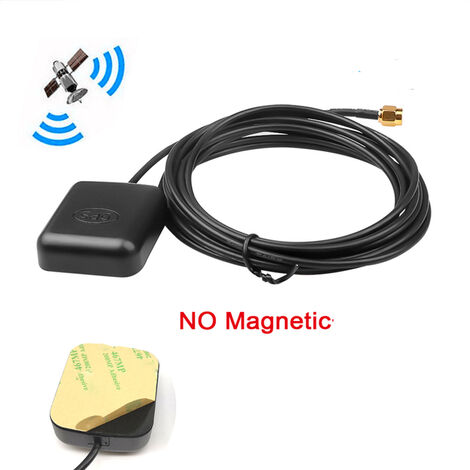 Antena GPS para coche Android Mirror GPS, Detector de Radar DVR, rastreador de registro GPS, grabación de visión trasera, Módulo de antena de navegación GPS,Lavanda