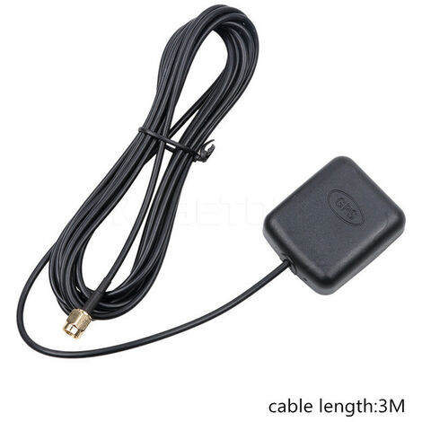 Antena GPS para coche, receptor GPS para coche, DVD, navegación, cámara de visión nocturna, antena de coche, conector adaptador de enchufe SMA aéreo,Verde militar