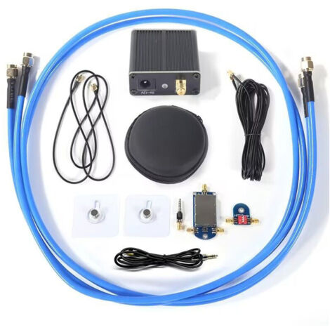 Antena receptora de bucle activa de banda completa 50K-500MHz HF AM FM VHF UHF SDR