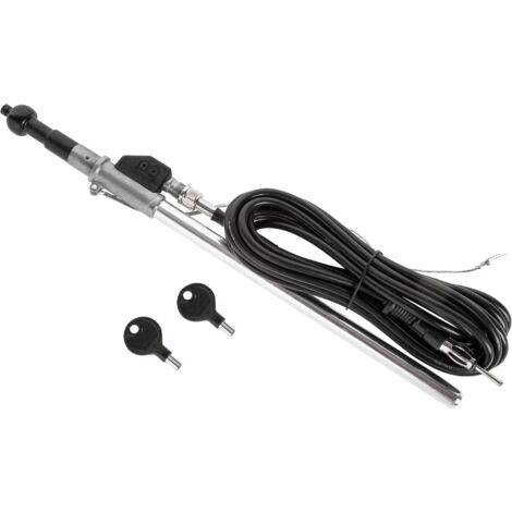 Antena telescópica FM externa para coche de 83 cm