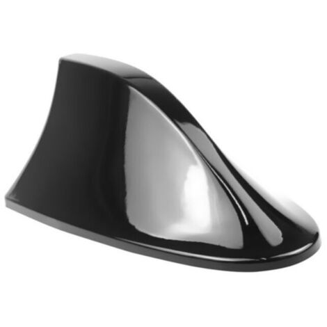 Antena universal de tiburón para techo de coche (negra)