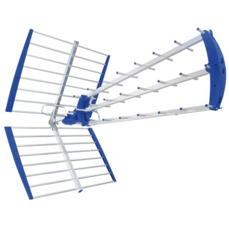 antenna alluminio banda UHF digitale terrestre 28 elementi 105 cm