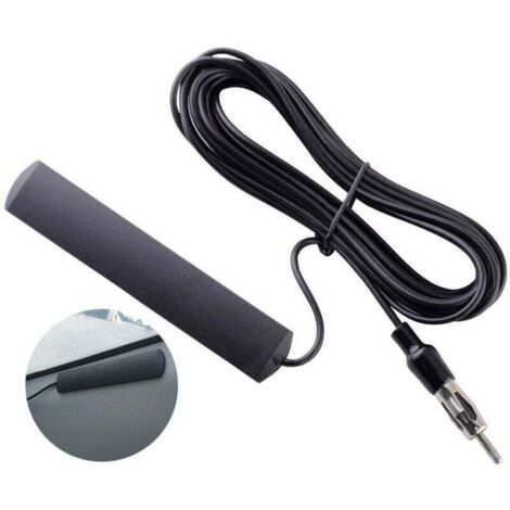 Antenna FM per auto, antenna radio nascosta nel parabrezza, antenna stereo per autoradio, camion e altri ricambi auto.