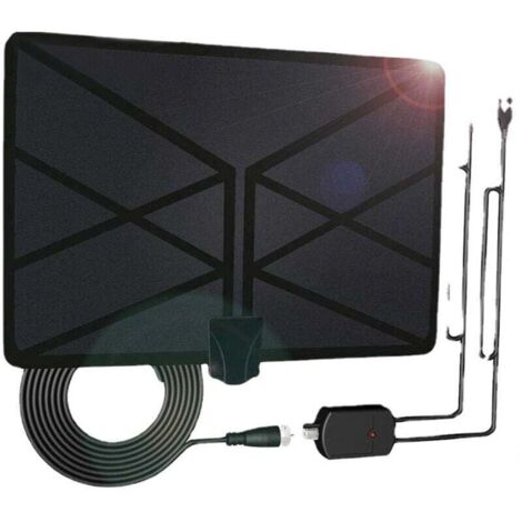 Antenna HDTV digitale amplificata da interni Ulisem960 Miles per TV con TV Freeview DVB-T 4K UHD 1080P per canali locali in diretta trasmessi come mostrato