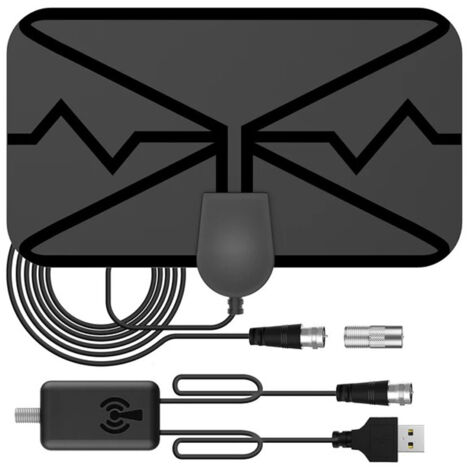 Antenna TV digitale terrestre HD a lungo raggio DVB-T2 per interni