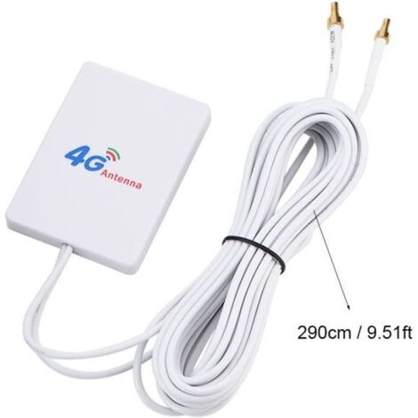 Antenne 4g 28dbi antenne d\'amplificateur de Signal 4G 3G LTE à gain élevé pour routeur Mobile pour HuaWei E398 CRC9 mâle-LISA
