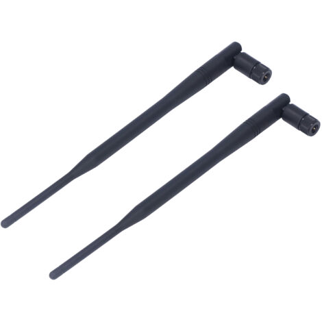 Antenne 4G Externe 12dbi Gain Élevé, 2 Pièces Omnidirectionnelles Pliables avec Connecteur SMA Mâle pour Routeur
