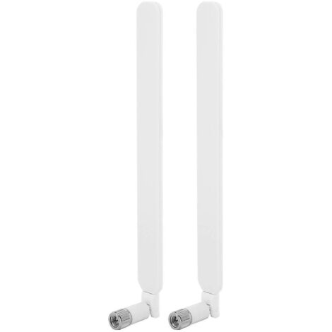 Antenne 4G externe pour routeur 4G LTE (2024), connecteur SMA mâle, compatible avec les modèles B593, E5186, B315 et B310 (698-2700 MHz), lot de 2.