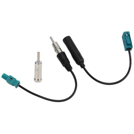Antenne adaptateur universel Fakra Z vers DIN pour autoradio, câble connecteur stéréo HD CD Media Player.