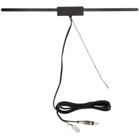 Antenne Adhesive AM FM DIN Male 12V externe