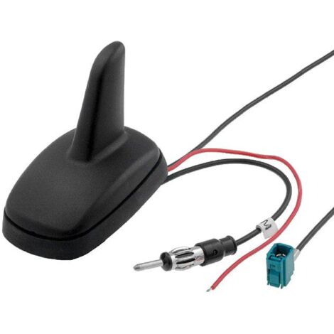 Antenne Aileron de requin AM FM GPS DIN Fakra 12VDC RG174